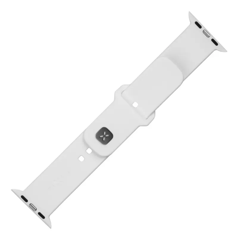 FIXED Silikoniranneke Apple Watch 38/40/41mm Valkoinen - 8016141