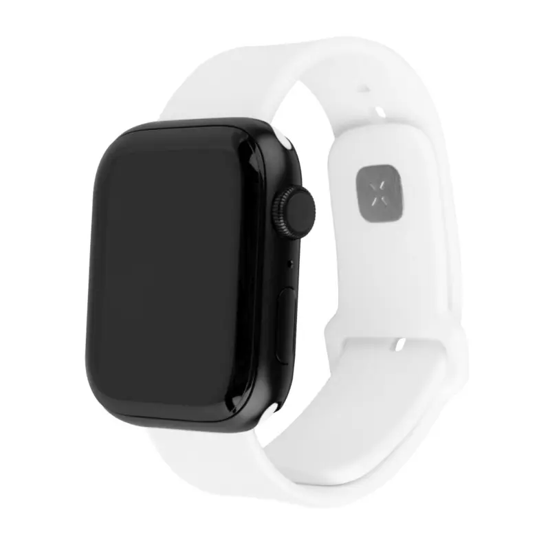 FIXED Silikoniranneke Apple Watch Ultra-2/49mm Valkoinen - 8016145