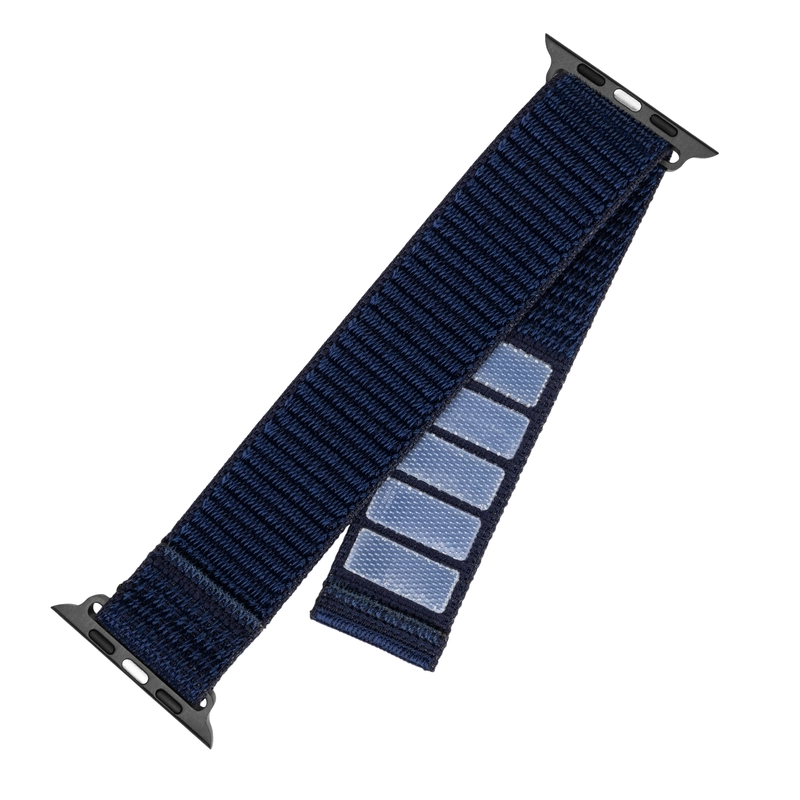 FIXED Nylonranneke Apple Watch 42/44/45mm Sininen - 8016159