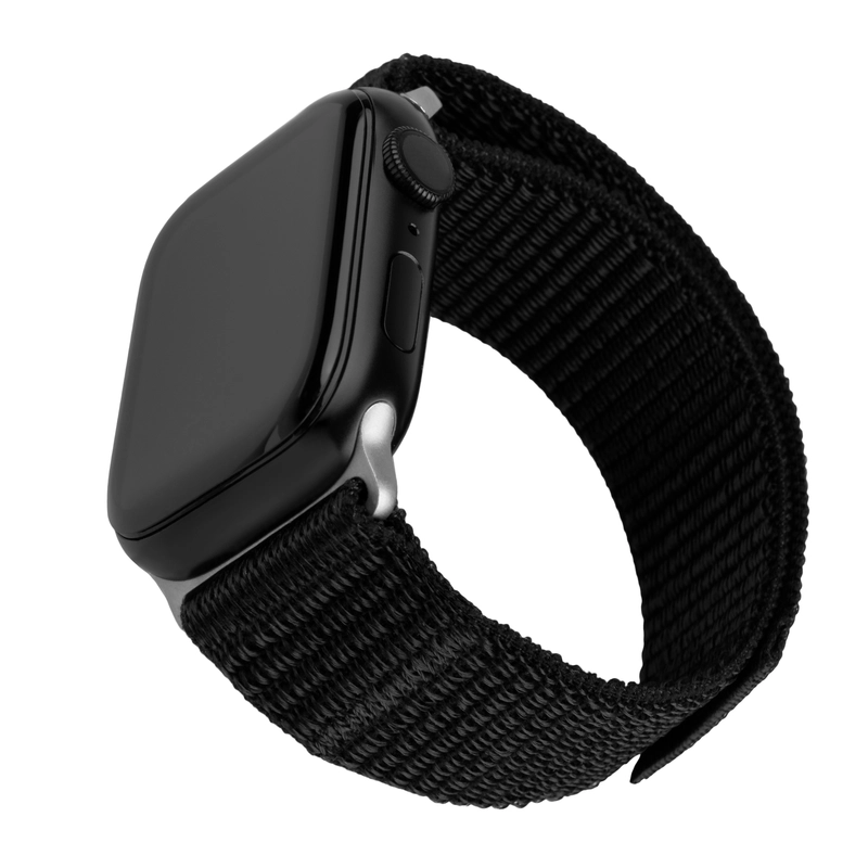 FIXED Nylonranneke Apple Watch Ultra-2/49mm Musta - 8016167