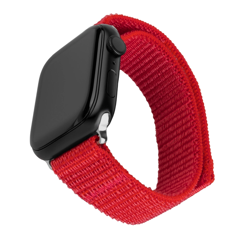 FIXED Nylonranneke Apple Watch Ultra-2/49mm Punainen - 8016168