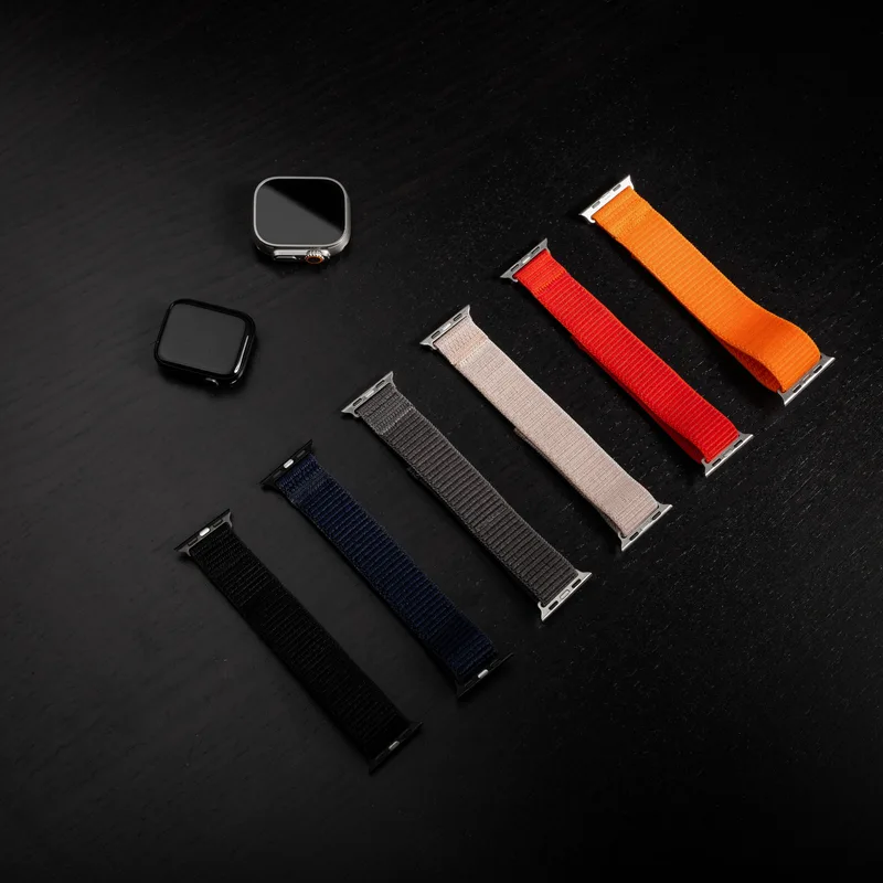 FIXED Nylonranneke Apple Watch Ultra-2/49mm Sininen - 8016169