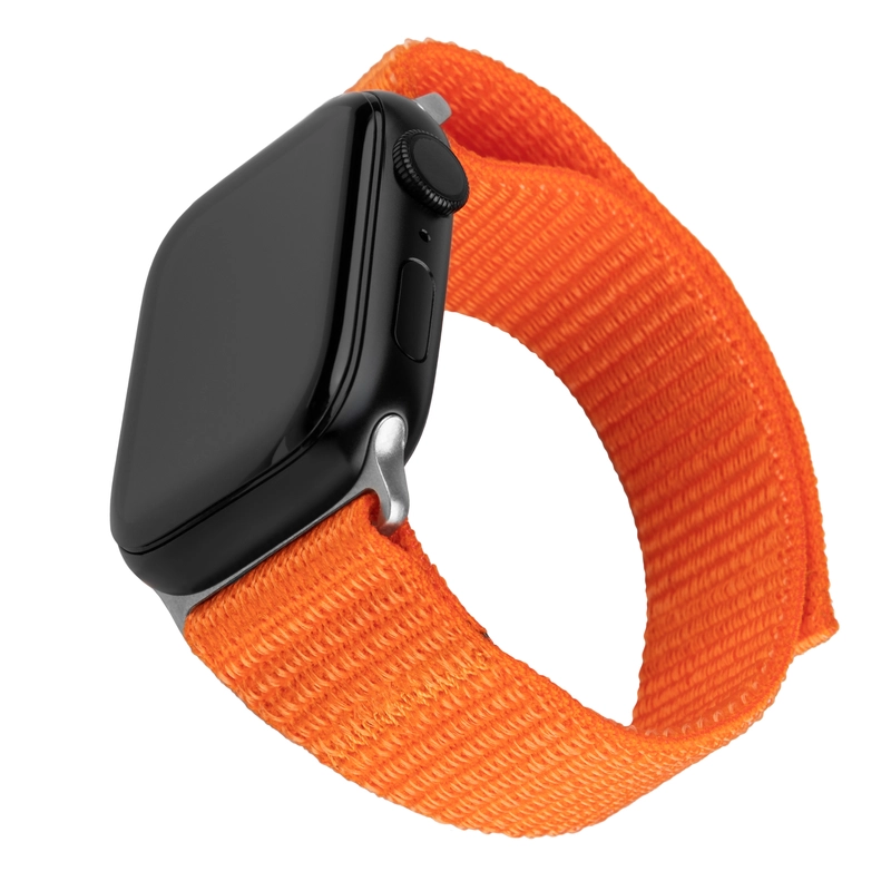 FIXED Nylonranneke Apple Watch Ultra-2/49mm Oranssi - 8016171