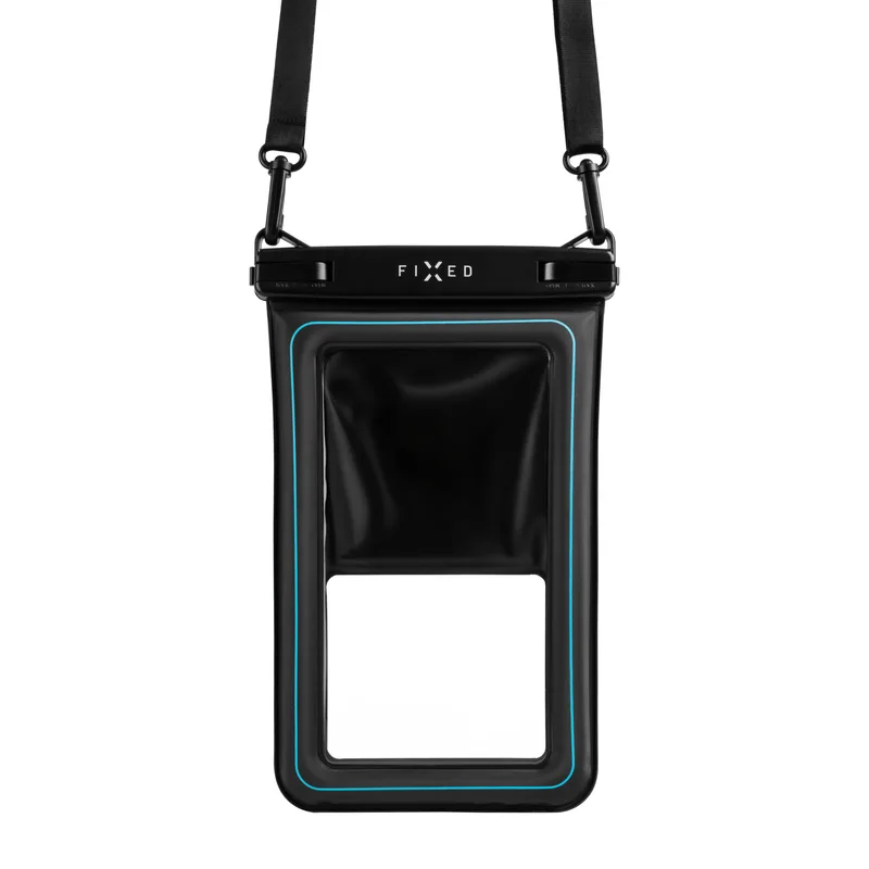 FIXED Vedenpitävä älypuhelimen kelluntatasku Max Musta - 8016316