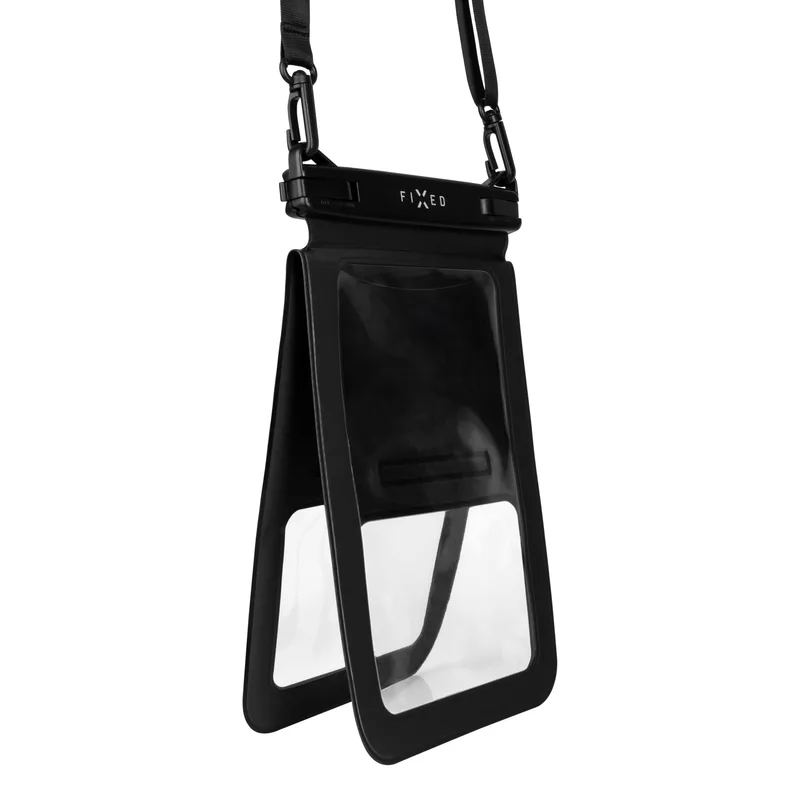 FIXED Vedenpitävä älypuhelimen kelluntatasku 2in1 Black - 8016317