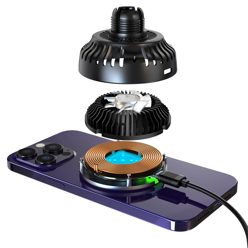 FIXED MagCool 15W Puhelinteline ilmanvaihtoritilään - 8016476