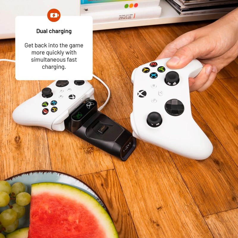 FIXED Ohjain laturi Xbox One, S/X & Elite Musta - 8016547