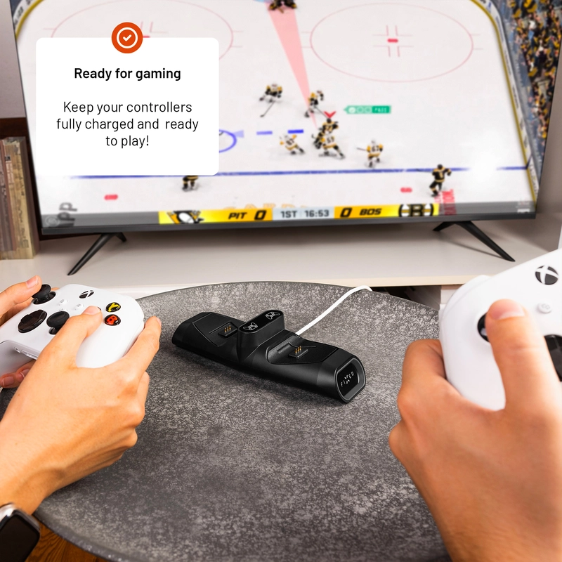 FIXED Ohjain laturi Xbox One, S/X & Elite Musta - 8016547