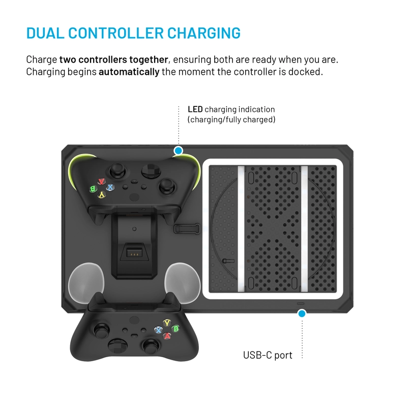 Fixed Telakointiasema Xbox Series S/X Musta - 8016549