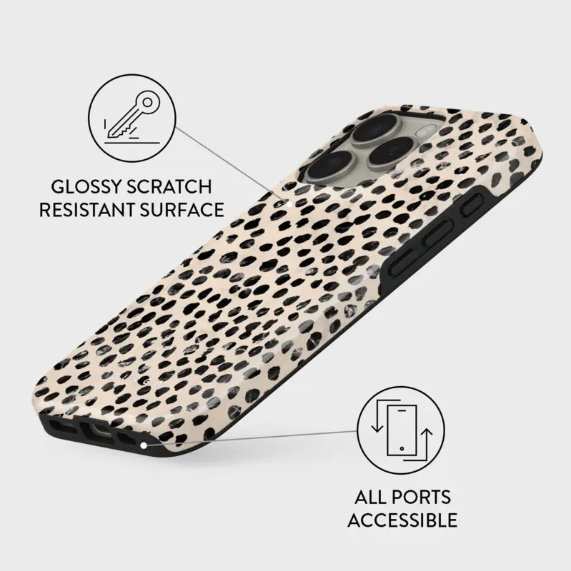 Burga Almond Latte - Apple iPhone 15 Pro Tough MagSafe Suojakuori - 2834125