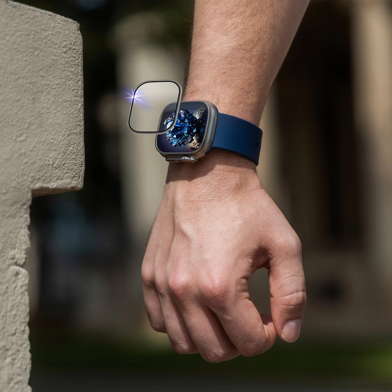 FIXED Metallirunko/Safiirilasi Apple Watch Ultra 49mm - 8016730