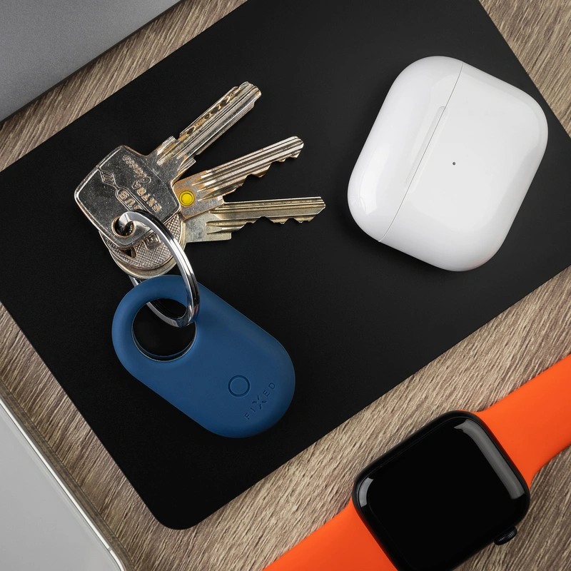 FIXED Silky Galaxy SmartTag2 avaimenperäkotelo Musta - 8016735