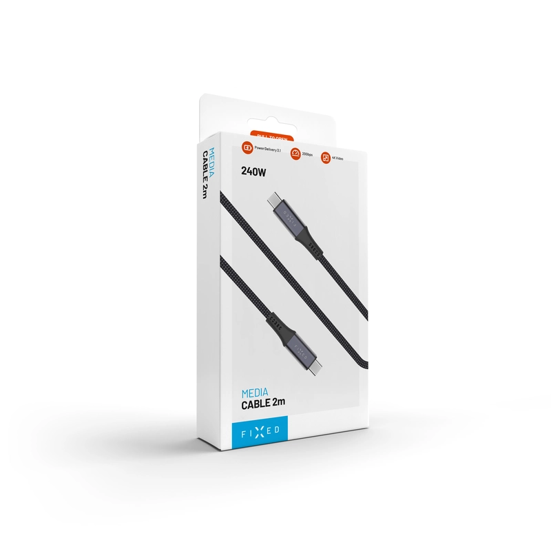 FIXED ARMOR USB 4.0 240W USB-C/C 20Gpbs kaapeli 2m - 8016867