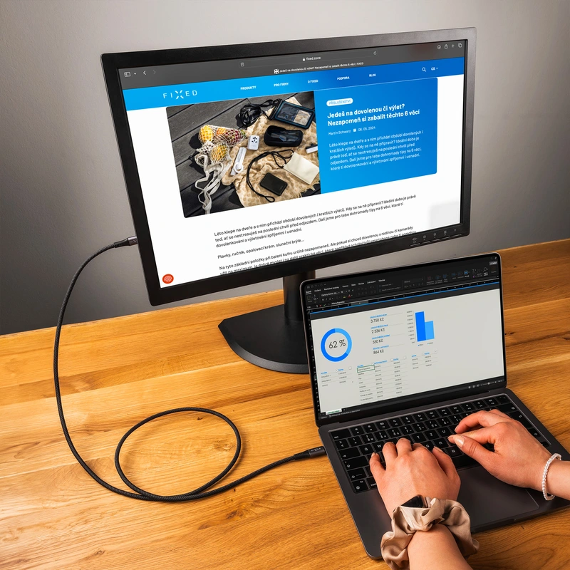 FIXED ARMOR USB 4.0 240W USB-C/C 20Gpbs kaapeli 2m - 8016867