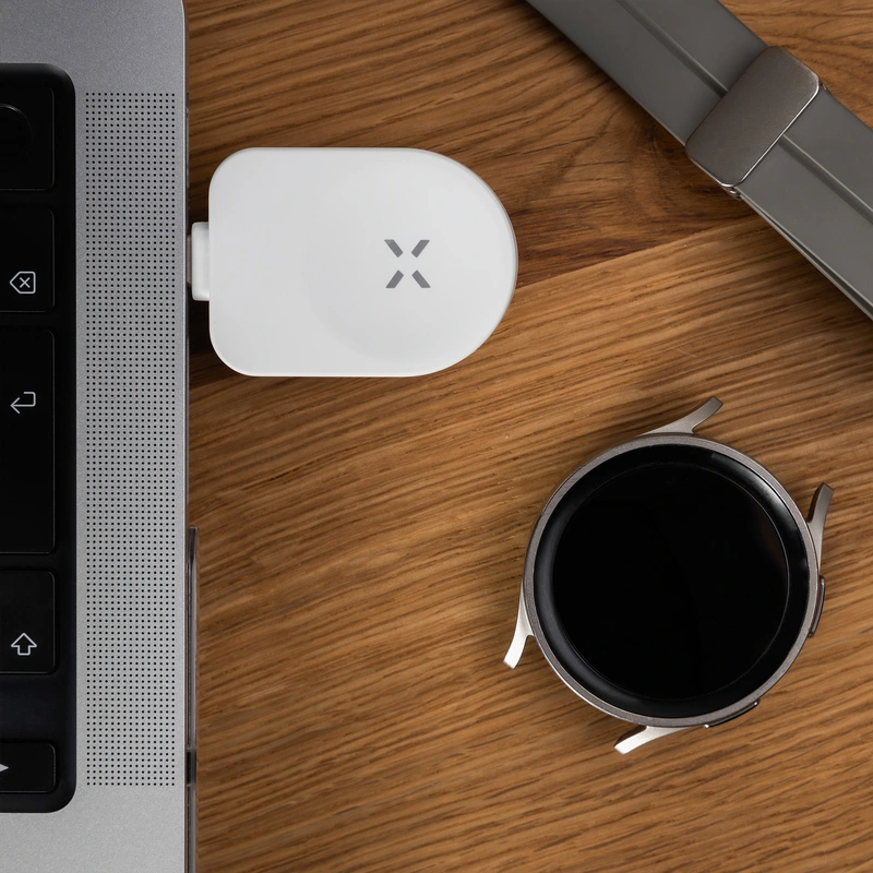 FIXED 3in1 Langaton Latausasema Samsung laitteille Valk. - 8016940