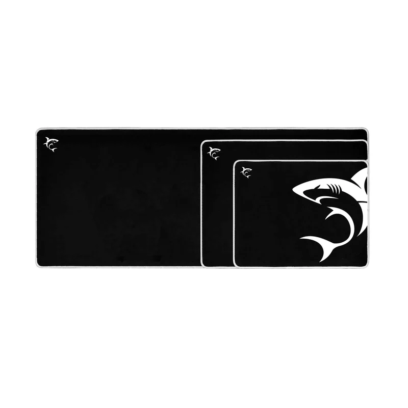 White Shark SHARK M Pelihiirimatto 320x250mm Musta/Valkoinen - 2053975