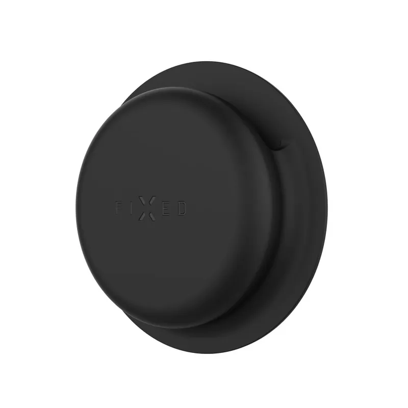 FIXED Silikoninen tarrakotelo Apple AirTag Musta - 8017549