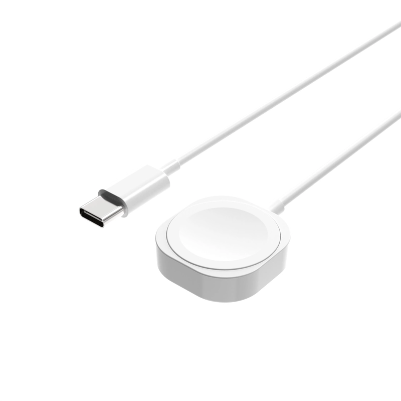 FIXED USB-C-latauskaapeli Apple Watch kellolle Valkoinen - 8017554