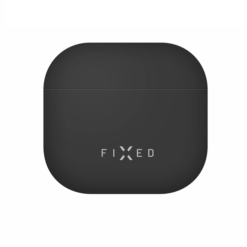 FIXED Silky Silikonikotelo Apple AirPods 4/4 ANC Musta - 8017749