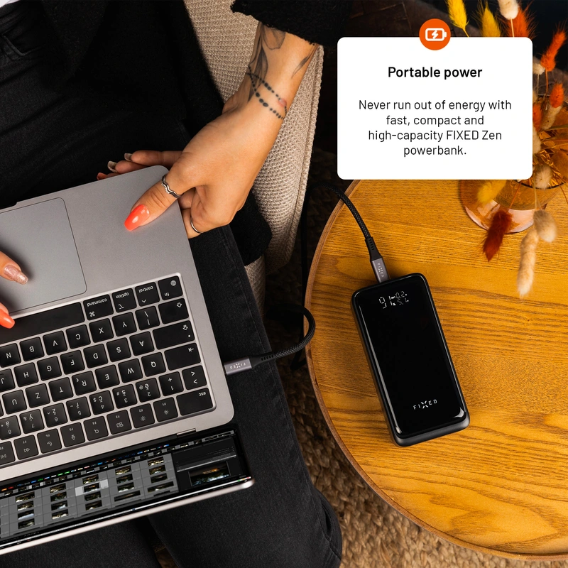 FIXED Zen2 30 Plus USB-C 65W Varavirta 30.000 mAh Musta - 8017799