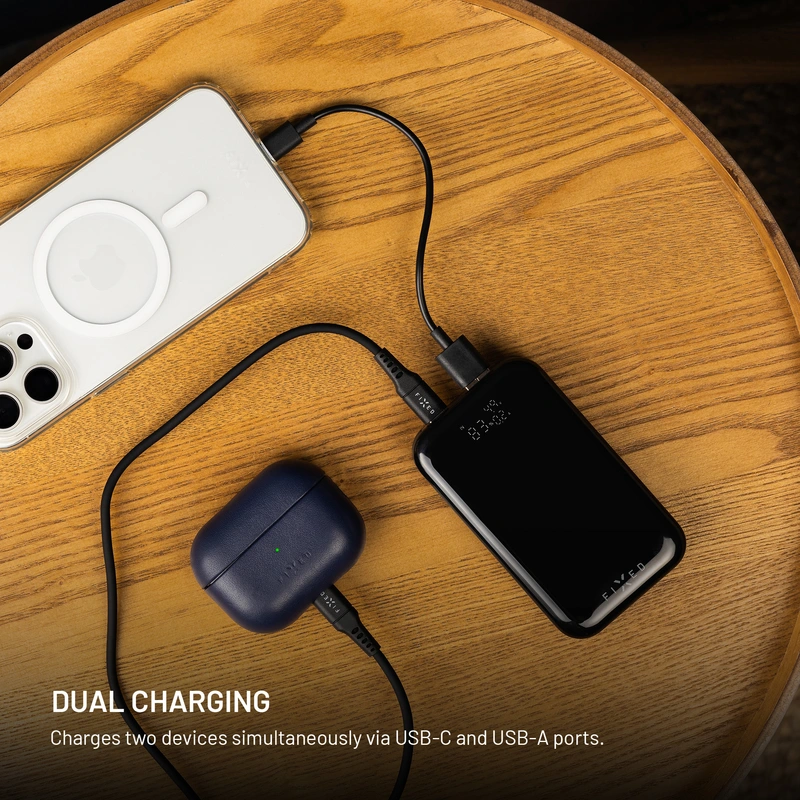 FIXED Zen 10 PRO USB-C PD 30W Varavirta 10.000 mAh Musta - 8017800