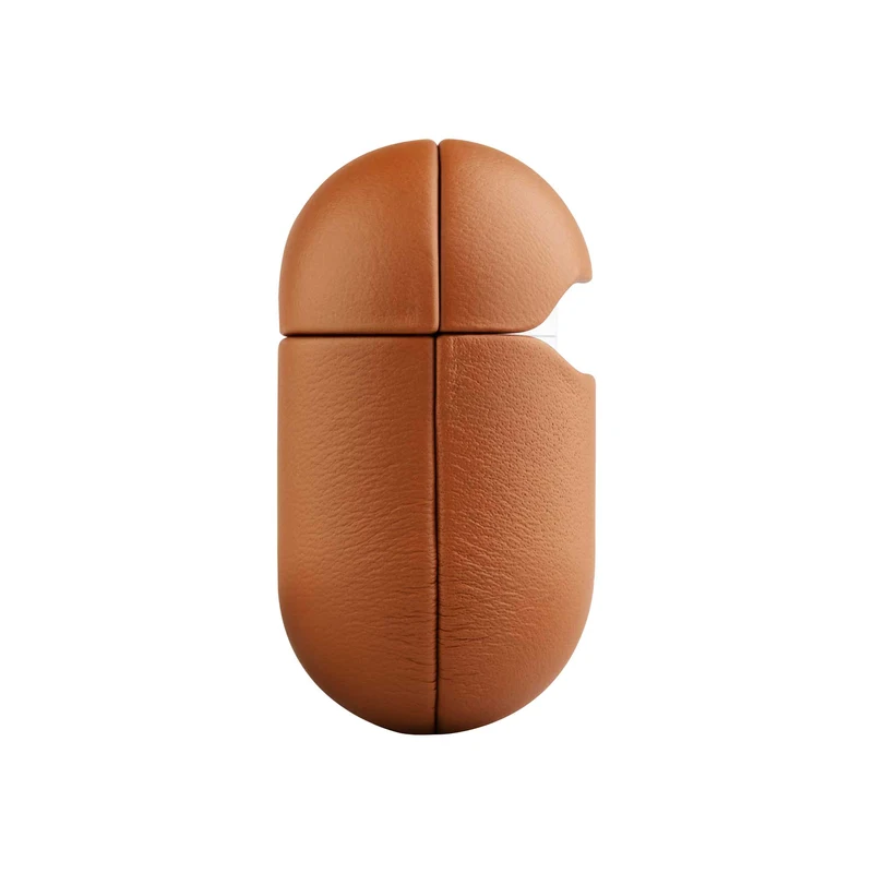FIXED Aitoa nahkaa oleva Airpods 4/4 ANC kotelo Ruskea - 8017976