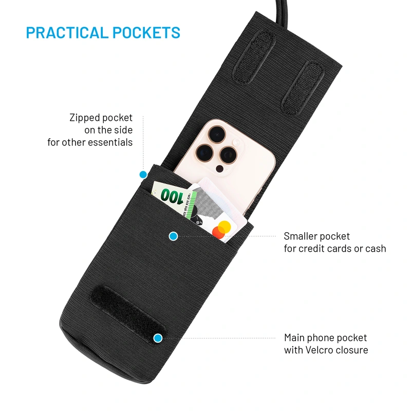 FIXED Olkalaukku, jossa on tasku jopa 7