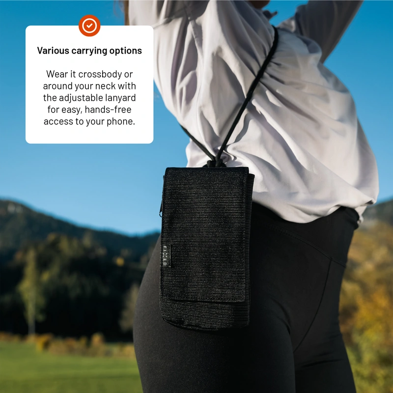 FIXED Olkalaukku, jossa on tasku jopa 7