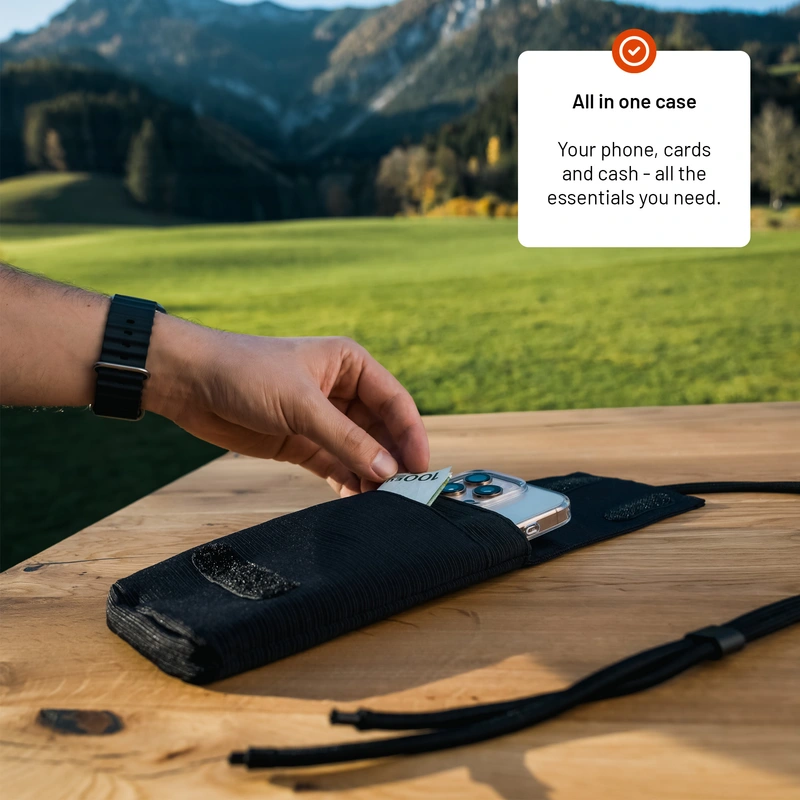 FIXED Olkalaukku, jossa on tasku jopa 7