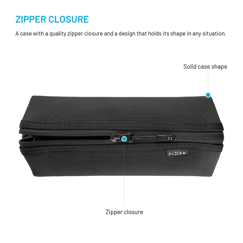 FIXED Camino Pack puhelimille ja tarvikkeille Musta - 8018002