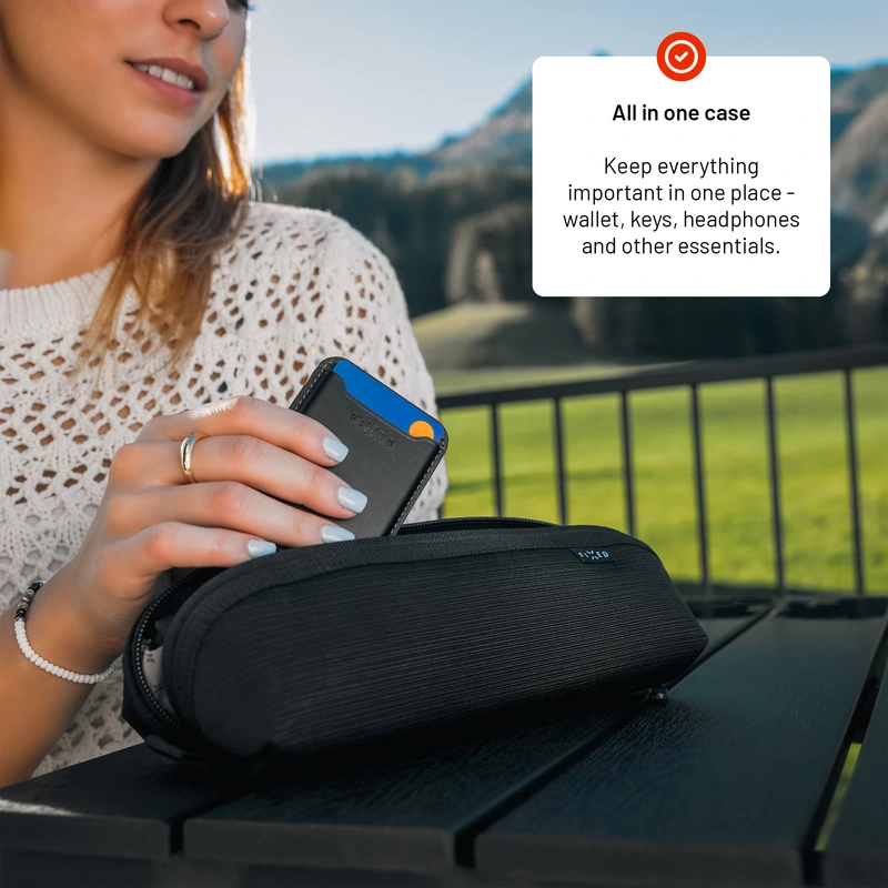 FIXED Camino Pack puhelimille ja tarvikkeille Musta - 8018002