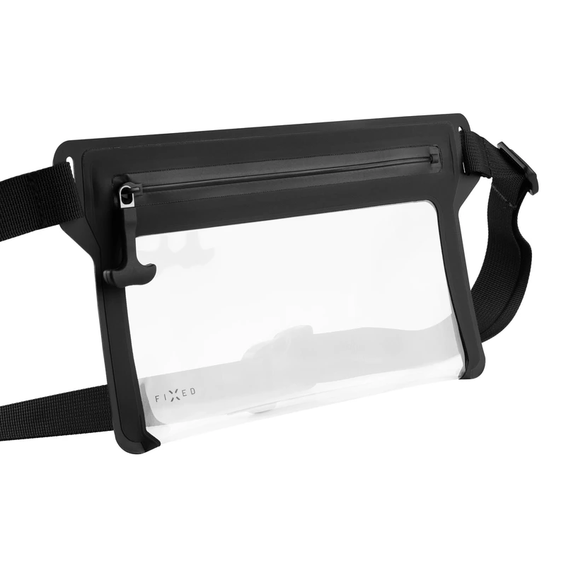 FIXED DRY BELT vedenpitävä älypuhelimen vyölaukku Musta - 8018137