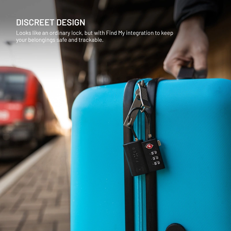 FIXED Tag Lock Paikanninlukko Apple Find My toiminnolla Musta - 8018144