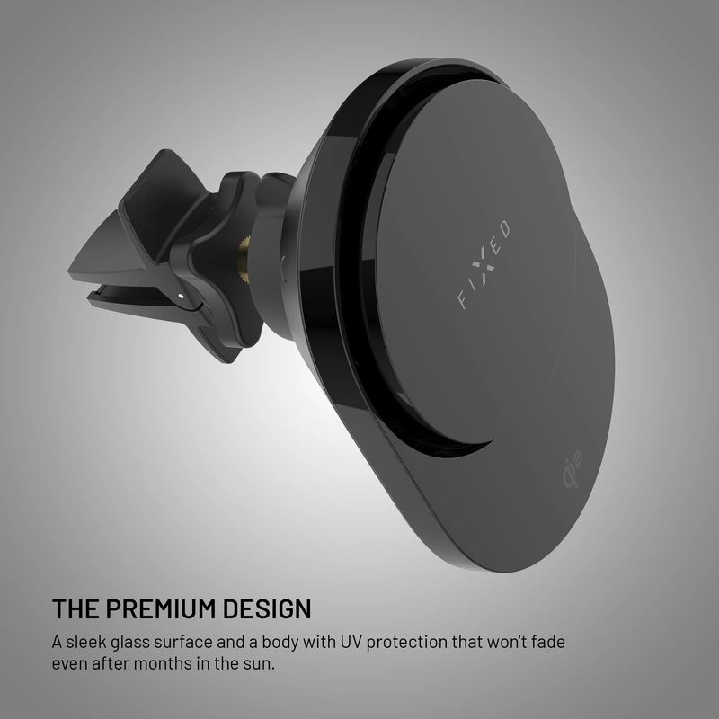 FIXED MagAir QI2.0 Airvent Car Mount Musta - 8018154