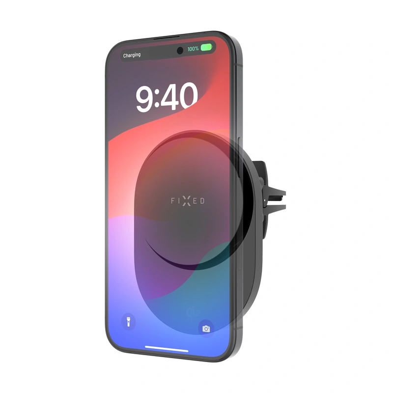FIXED MagAir QI2.0 Airvent Car Mount Musta - 8018154