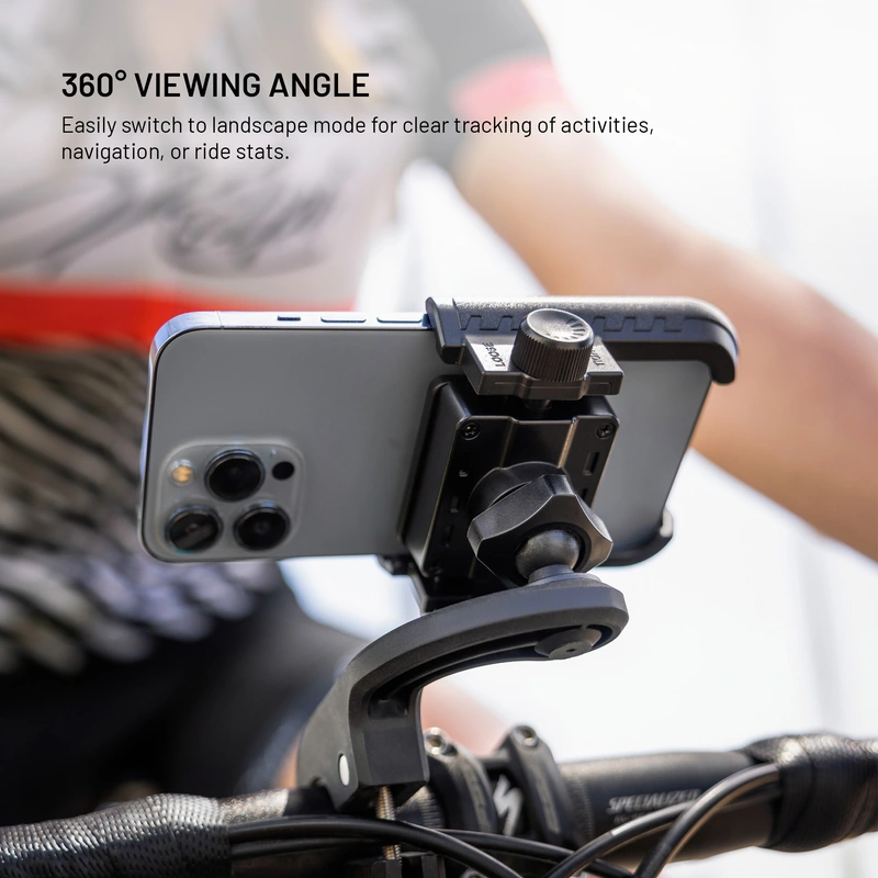 FIXED Bikee Plus Vista Smart Lock puhelimen pyöräteline Musta - 8018226