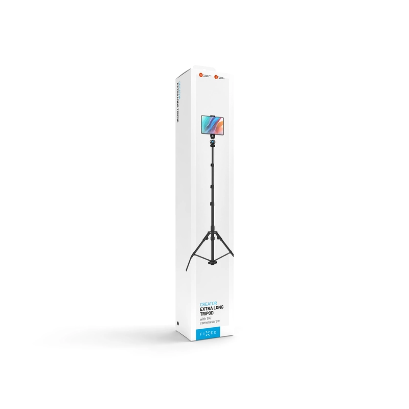 FIXED Creator Tripod erikois pitkä kolmijalka jopa 190cm asti Musta - 8018227