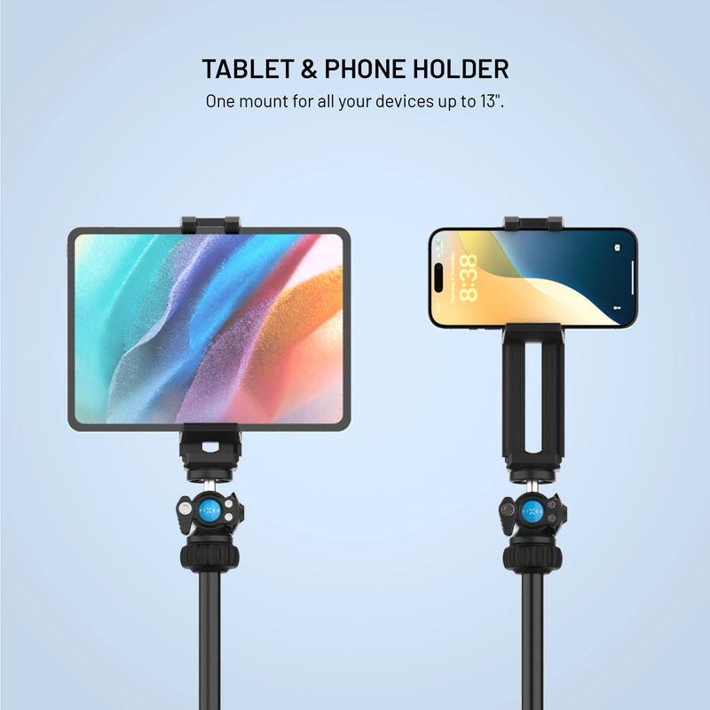 FIXED Creator Tripod erikois pitkä kolmijalka jopa 190cm asti Musta - 8018227