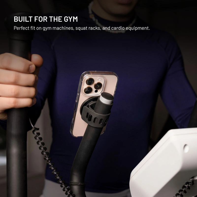 FIXED MagGrip Active Ohjaustangon älypuhelimen pidike Musta - 8018301