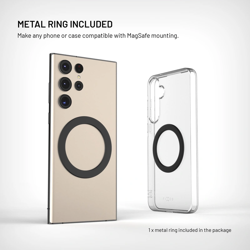 FIXED MagGrip Active Ohjaustangon älypuhelimen pidike Musta - 8018301