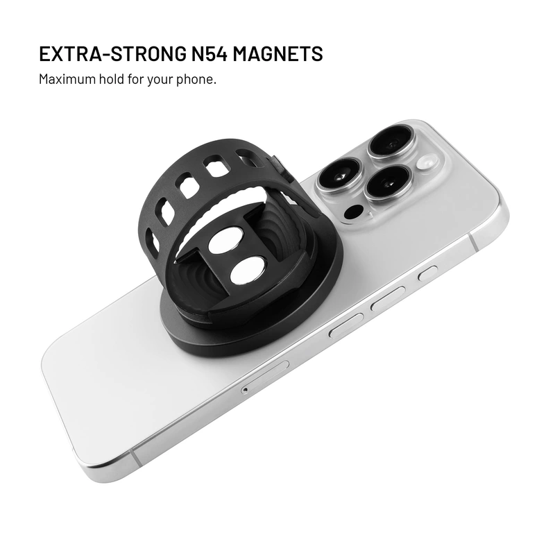 FIXED MagGrip Active Ohjaustangon älypuhelimen pidike Musta - 8018301