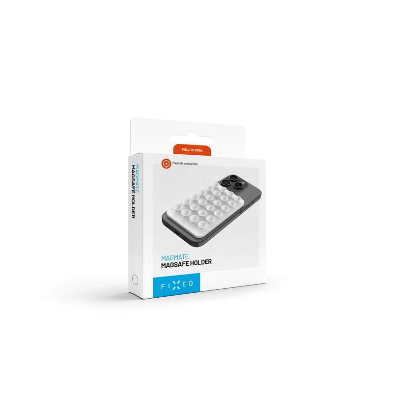 FIXED MAGMATE MagSafe pidike imukupeilla Valkoinen - 8018334