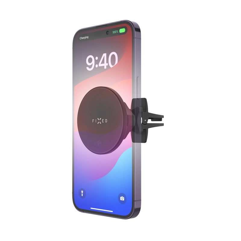 FIXED MagRound2 15W Puhelinteline ilmanvaihtoritilään - 8018352