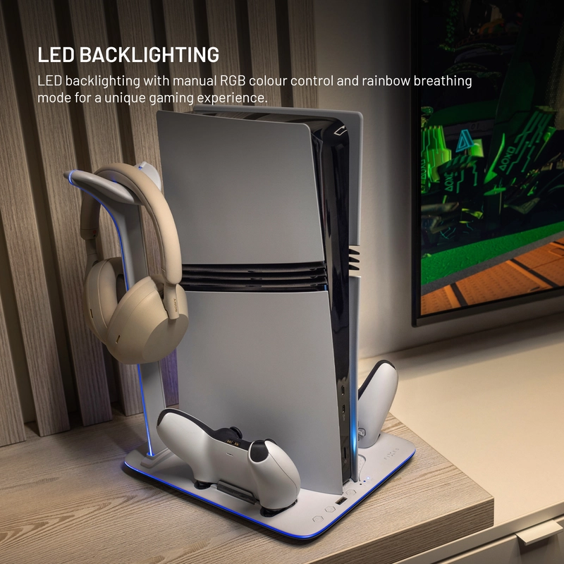 FIXED Monitoiminen Docking asema PS5 Pro/Slim mallille - 8018354