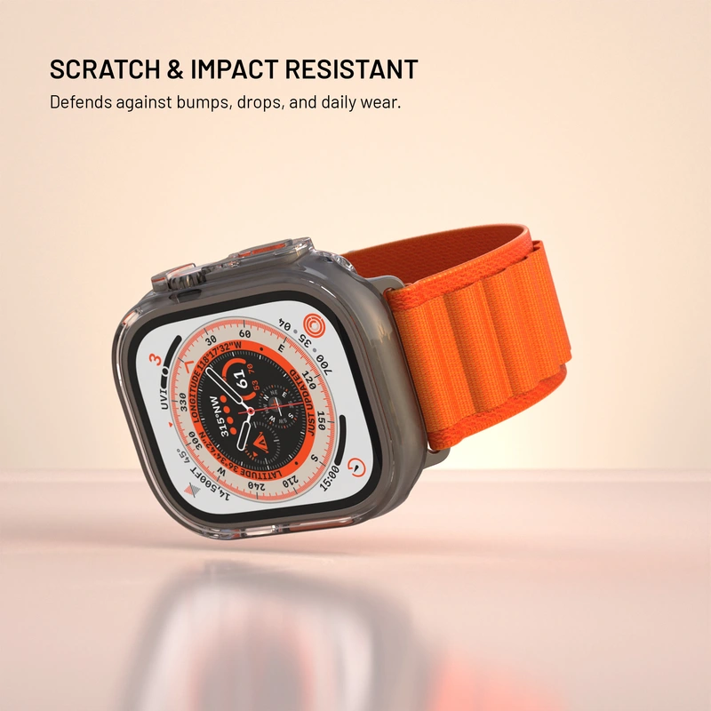 FIXED PURE Suojakotelo suojalasilla Apple Watch 49 mm - 8018366