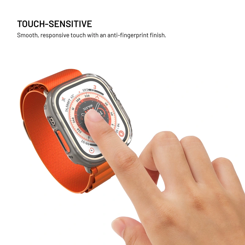 FIXED PURE Suojakotelo suojalasilla Apple Watch 49 mm - 8018366