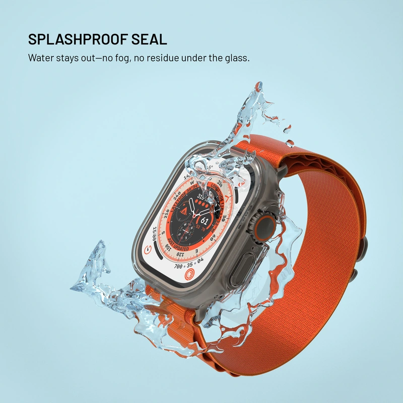 FIXED PURE Suojakotelo suojalasilla Apple Watch 49 mm - 8018366