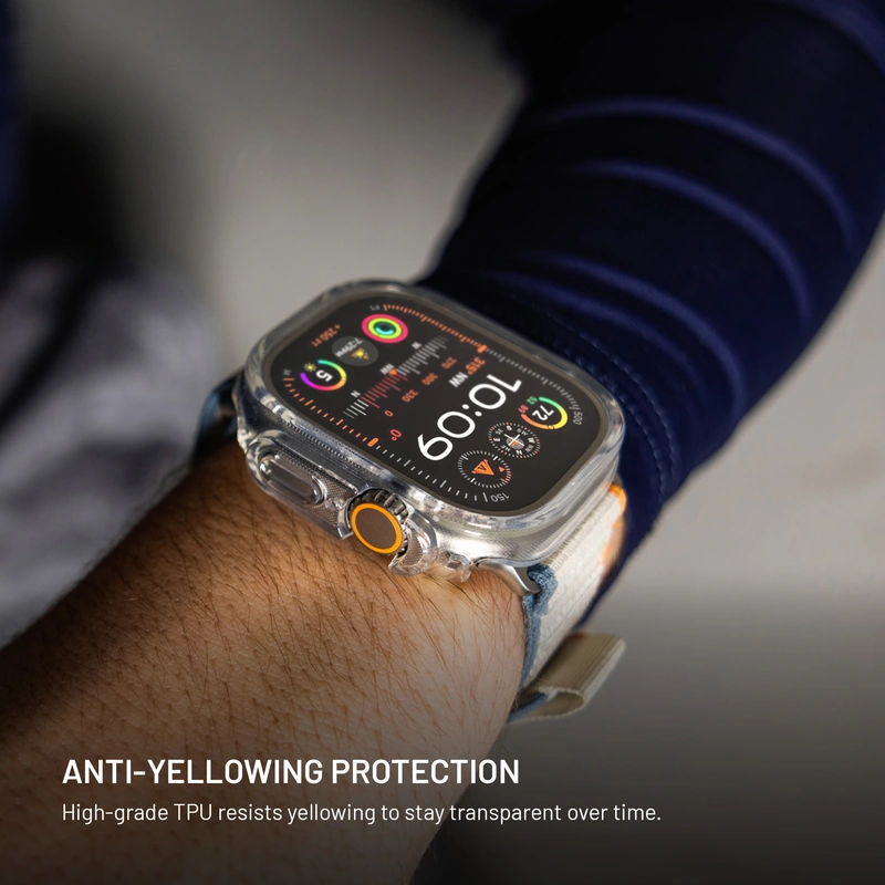 FIXED PURE Suojakotelo suojalasilla Apple Watch 49 mm - 8018366