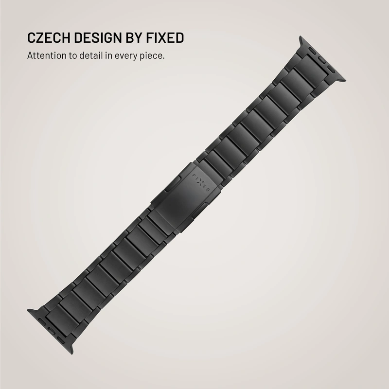 FIXED Titaaniranneke Apple Watch 42/44/45/46/49mm musta - 8018384