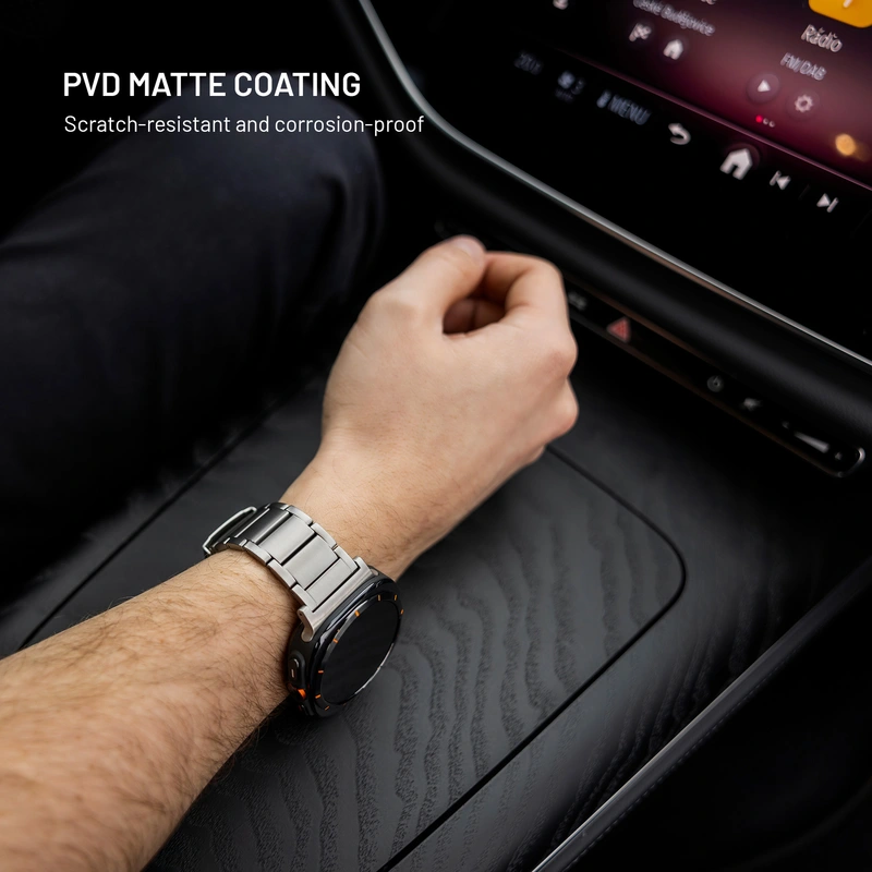 FIXED Titaaniranneke Garmin QuickFit 22mm Luonnon titaani - 8018389